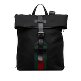 Gucci Techno Web Fold Over Backpack (MLgr7B)