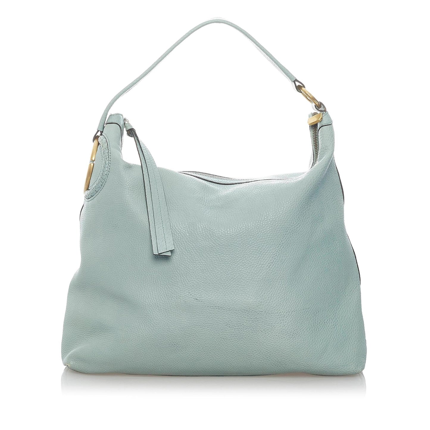 Gucci Twill Leather Shoulder Bag (SHG-31123)