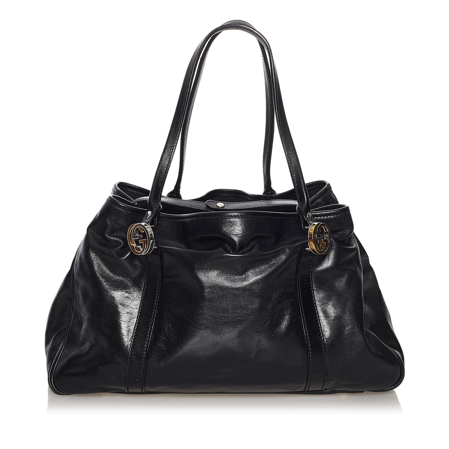 Gucci Twin Leather Tote Bag (33680)