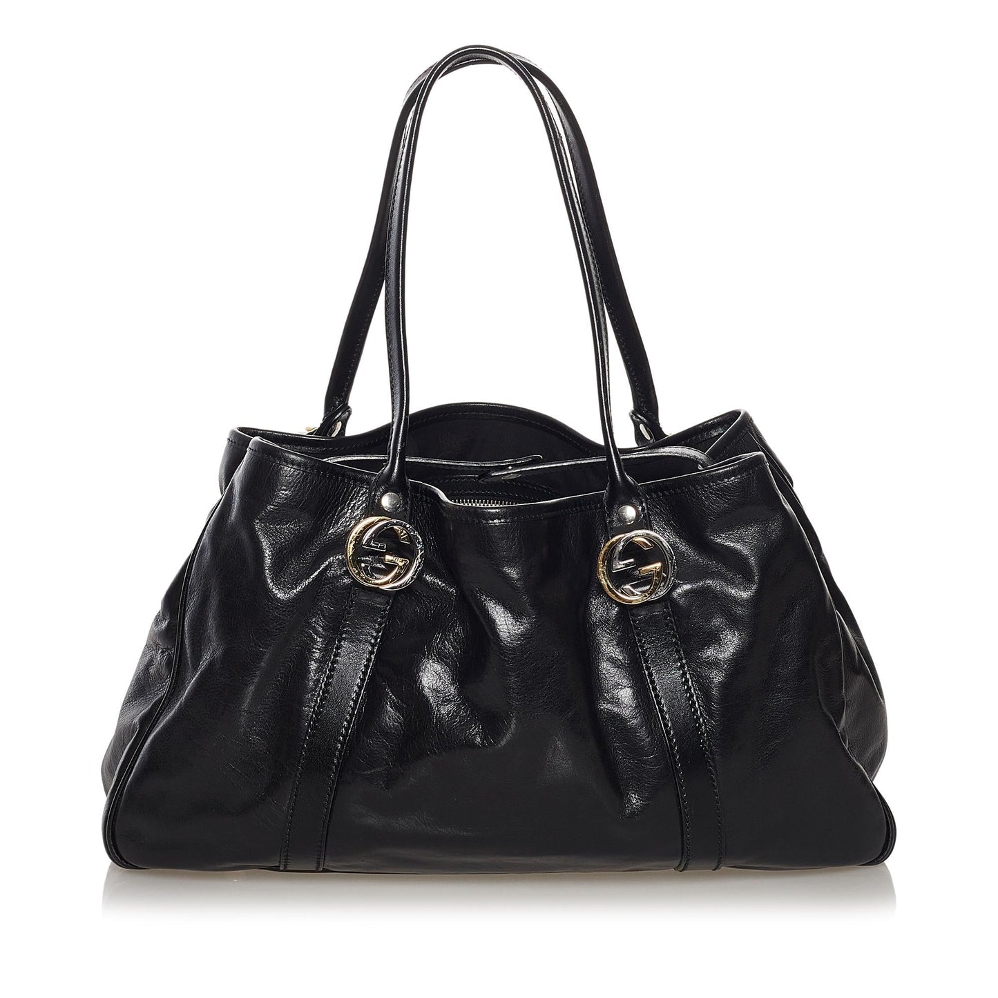 Gucci Twin Leather Tote Bag (33680)