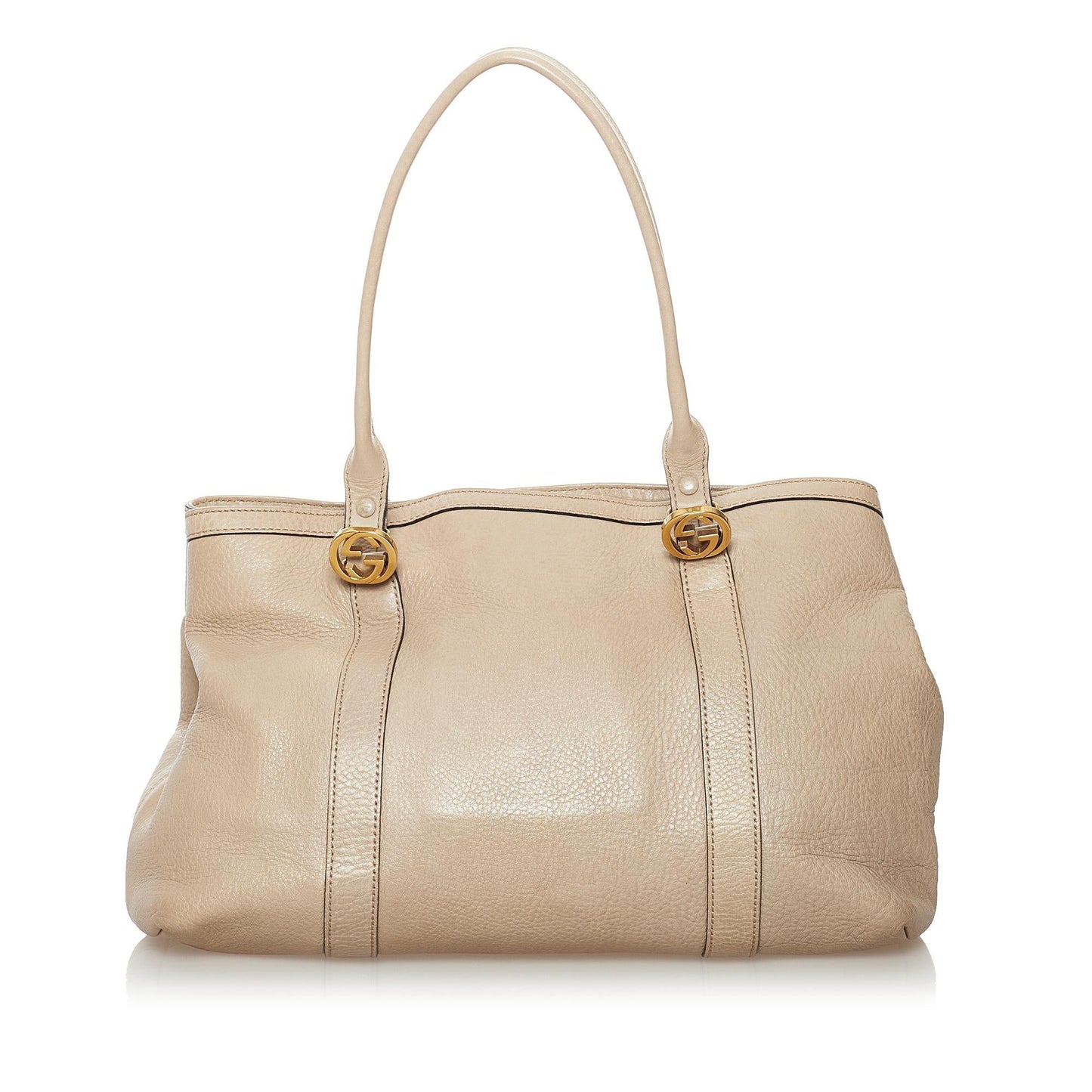 Gucci Twins Leather Tote Bag (37214)