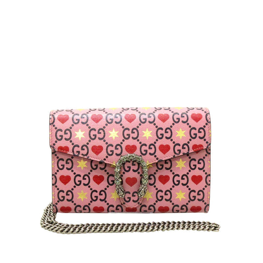 Gucci Valentine's Day Dionysus Wallet On Chain (4Y92ml)