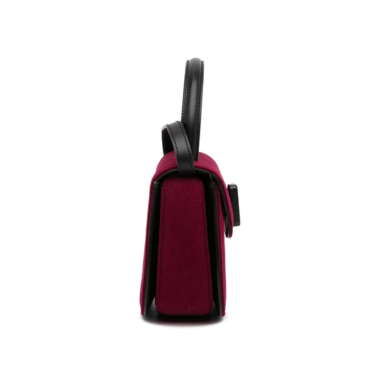 Gucci Velvet Twist Lock Satchel (LqJTBE)