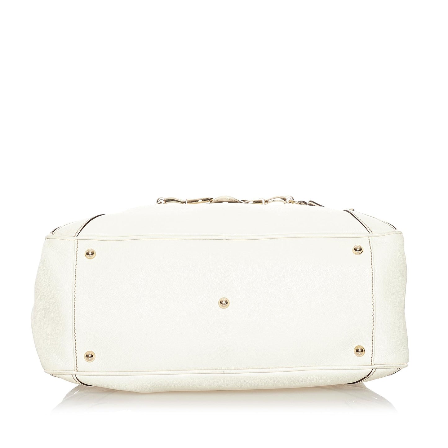 Gucci Wave Leather Handbag (33657)