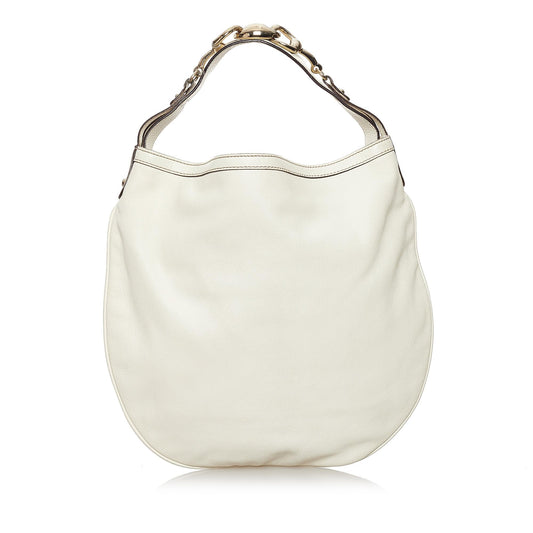 Gucci Wave Leather Hobo Bag (37223)
