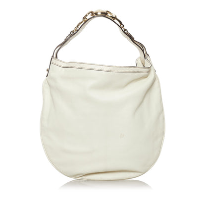 Gucci Wave Leather Hobo Bag (37223)