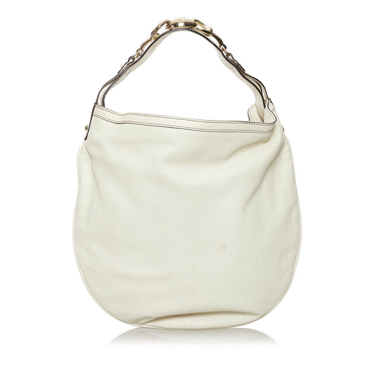 Gucci Wave Leather Hobo Bag (37223)