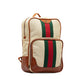 Gucci Web Canvas Backpack (shIR2a)