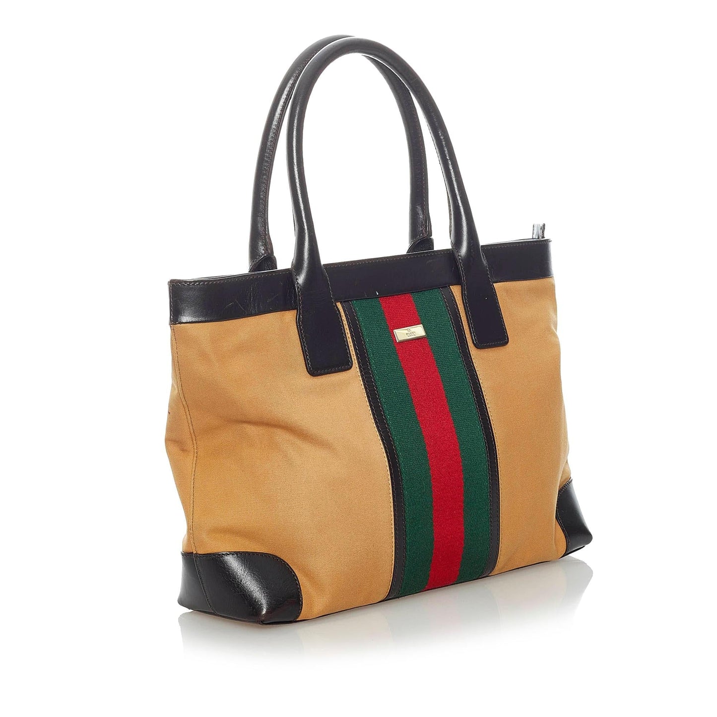 Gucci Web Canvas Handbag (32950)