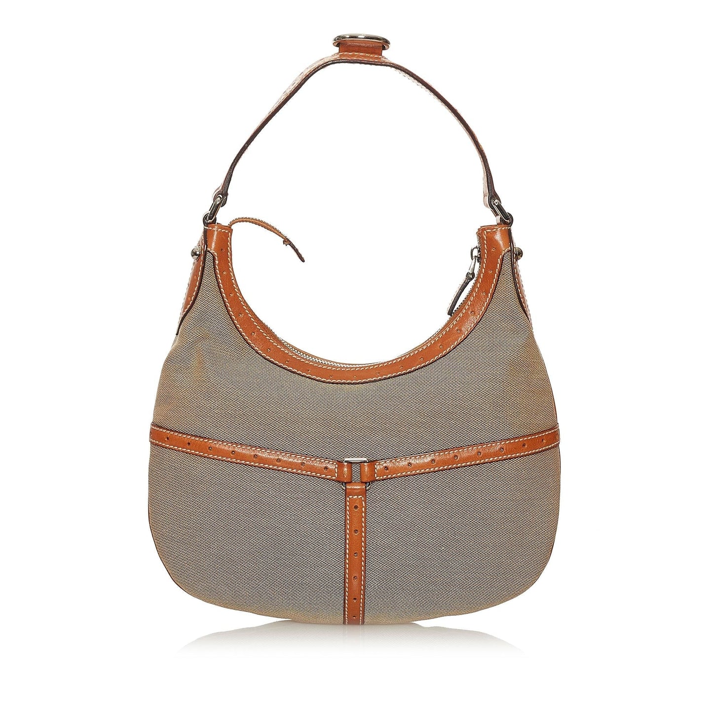 Gucci Web Canvas Reins Hobo Bag (SHG-28634)