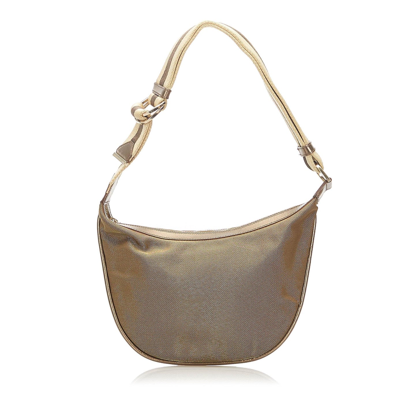 Gucci Web Canvas Shoulder Bag (32365)
