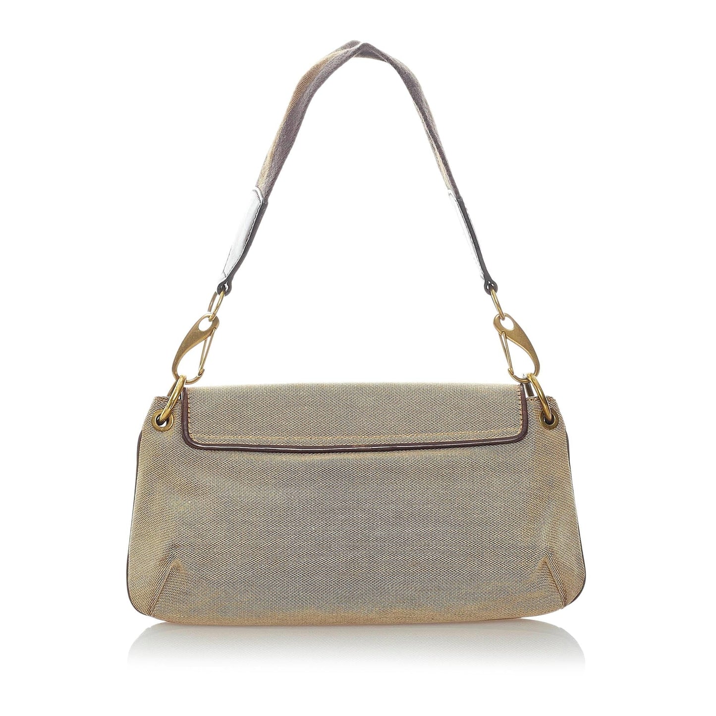 Gucci Web Canvas Shoulder Bag (32709)