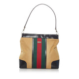 Gucci Web Canvas Shoulder Bag (32940)