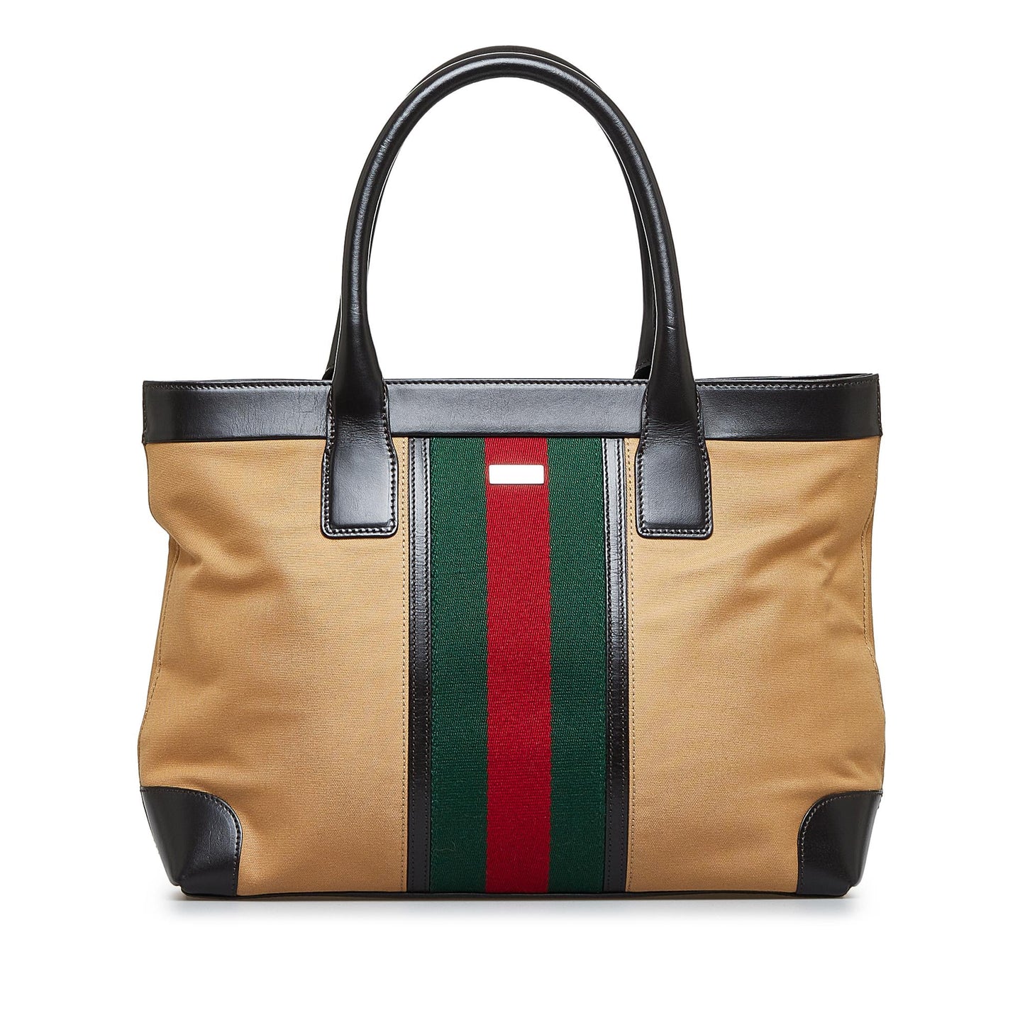 Gucci Web Canvas Tote Bag (3FEW2l)