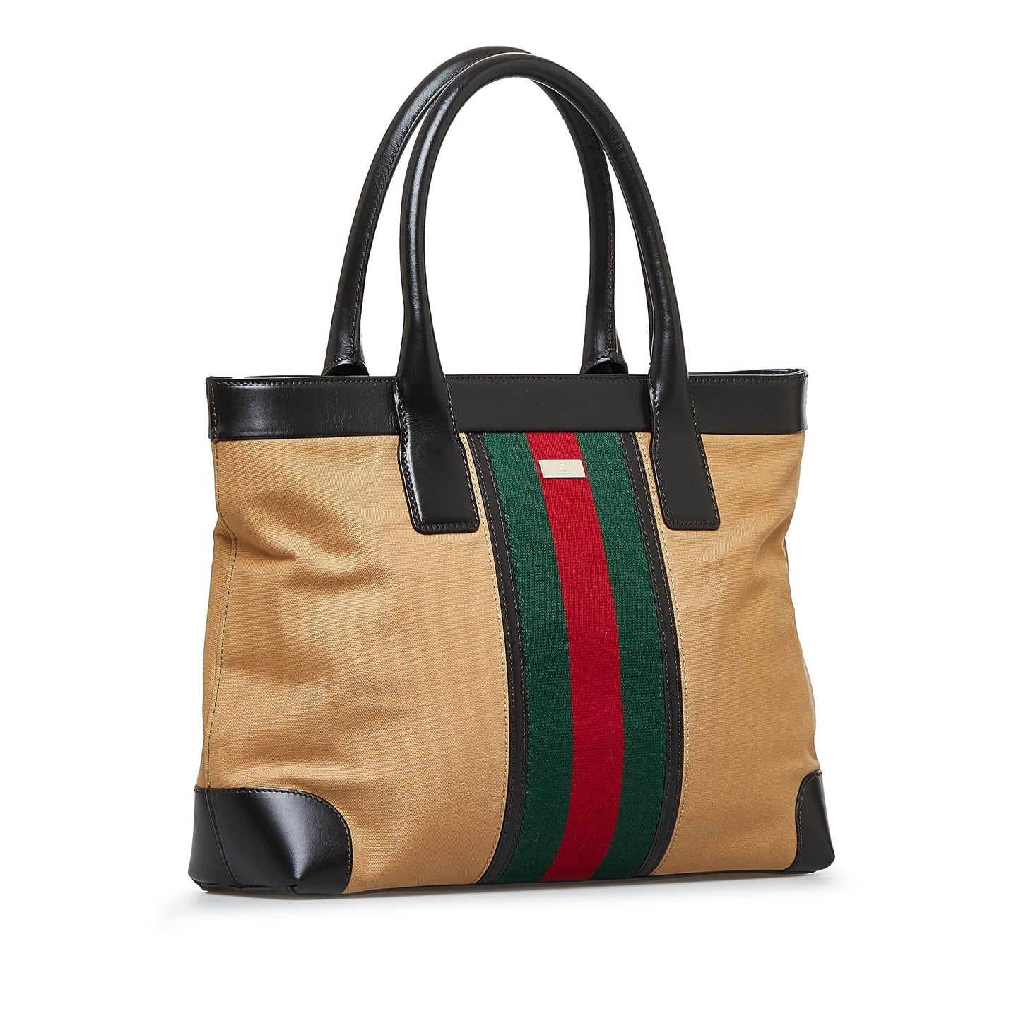 Gucci Web Canvas Tote Bag (3FEW2l)
