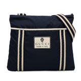 Gucci Web Crest Nylon Crossbody (RAJYVJ)
