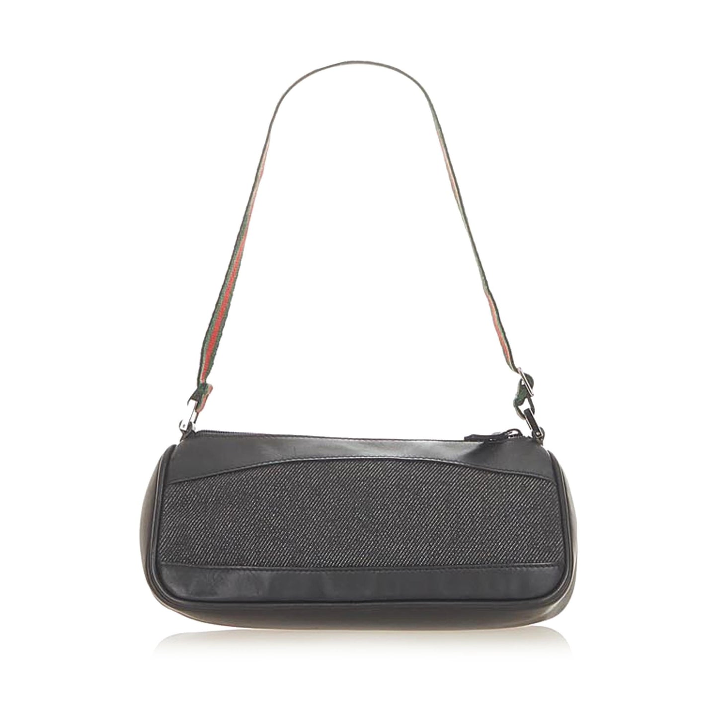 Gucci Web Denim Baguette (36578)