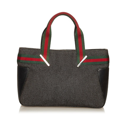 Gucci Web Denim Handbag (SHG-29340)