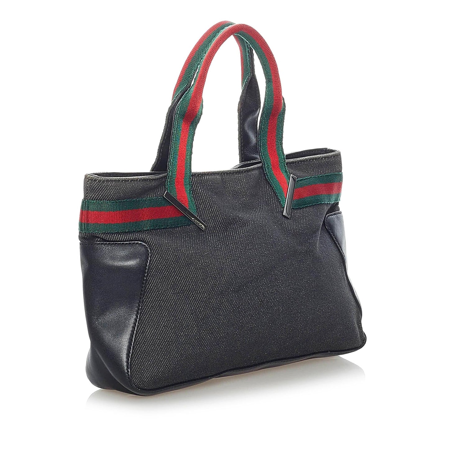 Gucci Web Denim Handbag (32890)