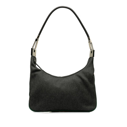 Gucci Web Denim Shoulder Bag (iAFw89)