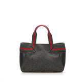 Gucci Web Denim Tote Bag (15408)