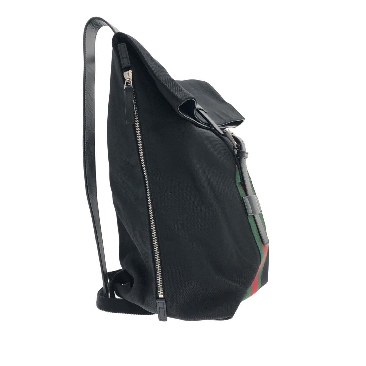 Gucci Web Fold Over Techno Backpack (0Uyhhq)