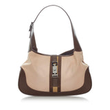 Gucci Web Jackie Canvas Shoulder Bag (SHG-32012)