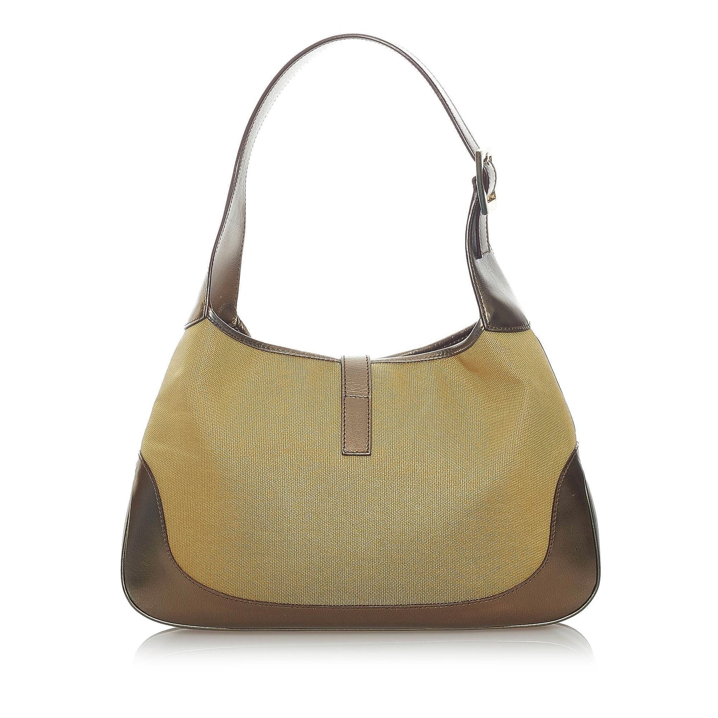 Gucci Web Jackie Canvas Shoulder Bag (33054)
