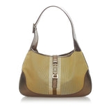 Gucci Web Jackie Canvas Shoulder Bag (33054)
