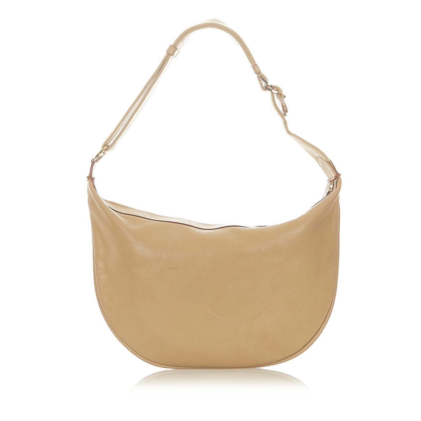 Gucci Web Leather Hobo Bag (32154)