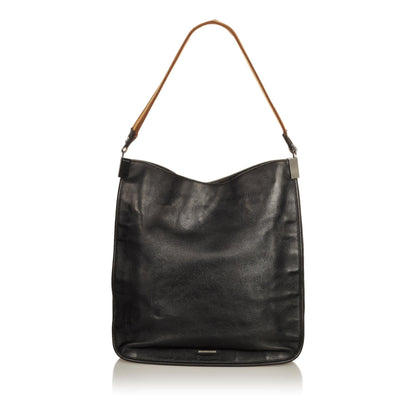 Gucci Web Leather Shoulder Bag (25566)