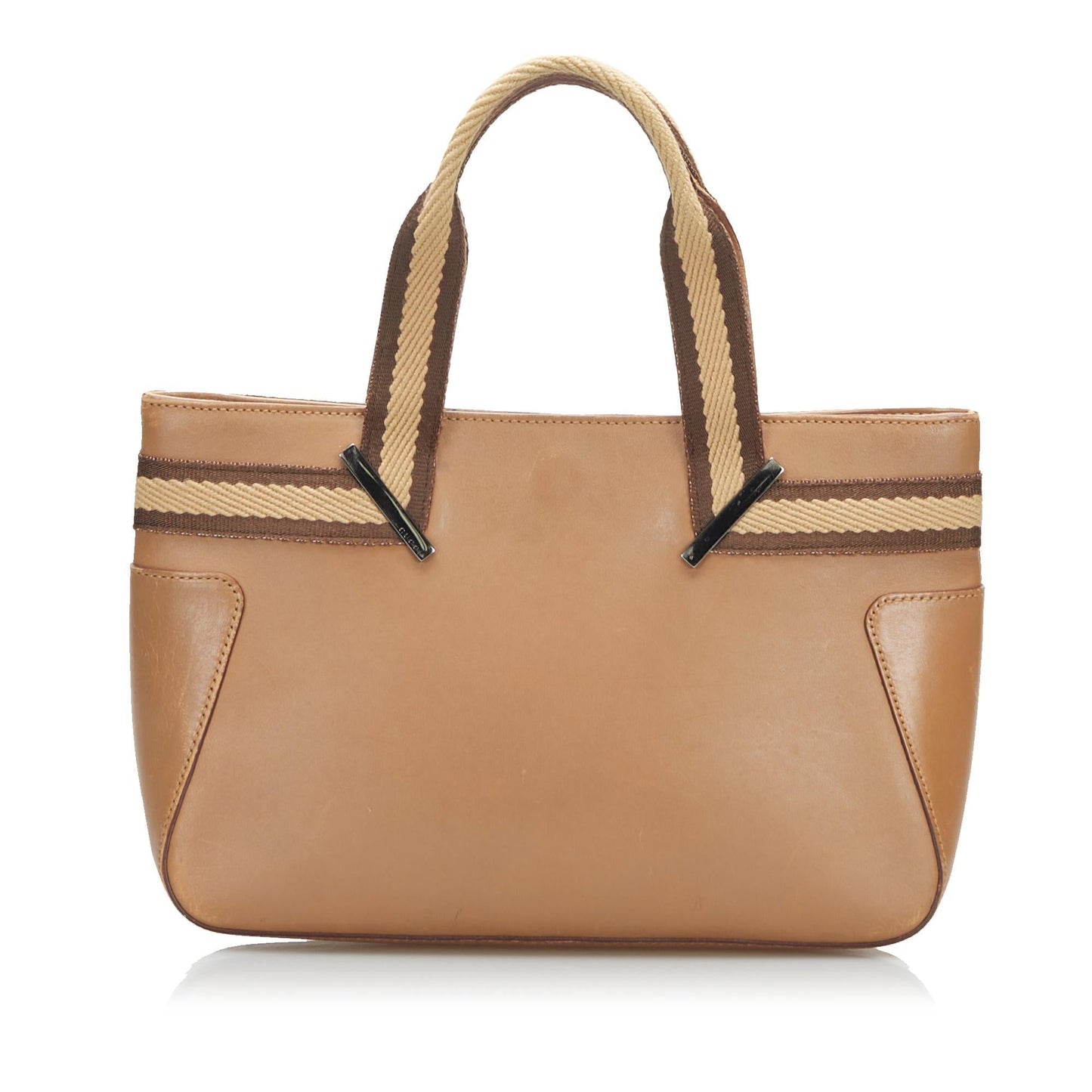 Gucci Web Leather Tote (35108)