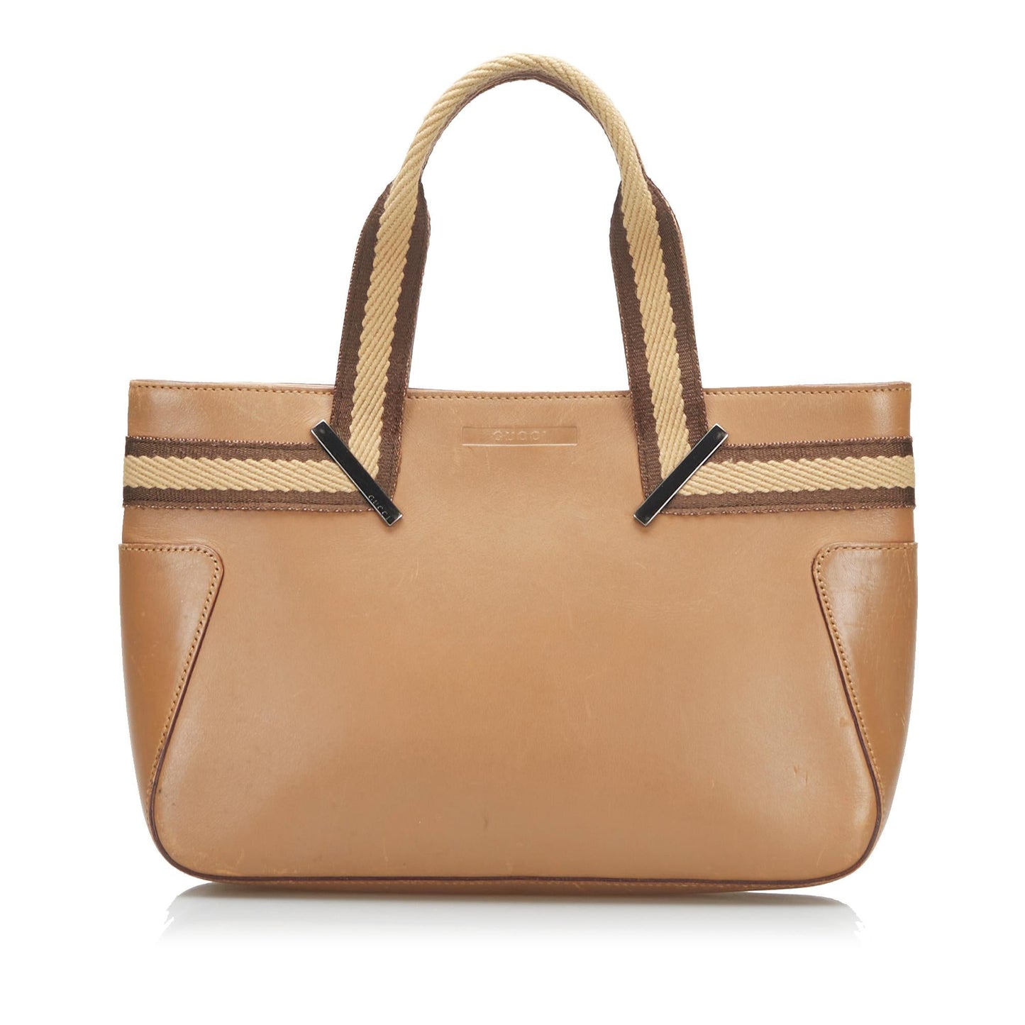 Gucci Web Leather Tote (35108)