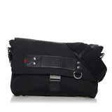 Gucci Web Nylon Crossbody Bag (31441)
