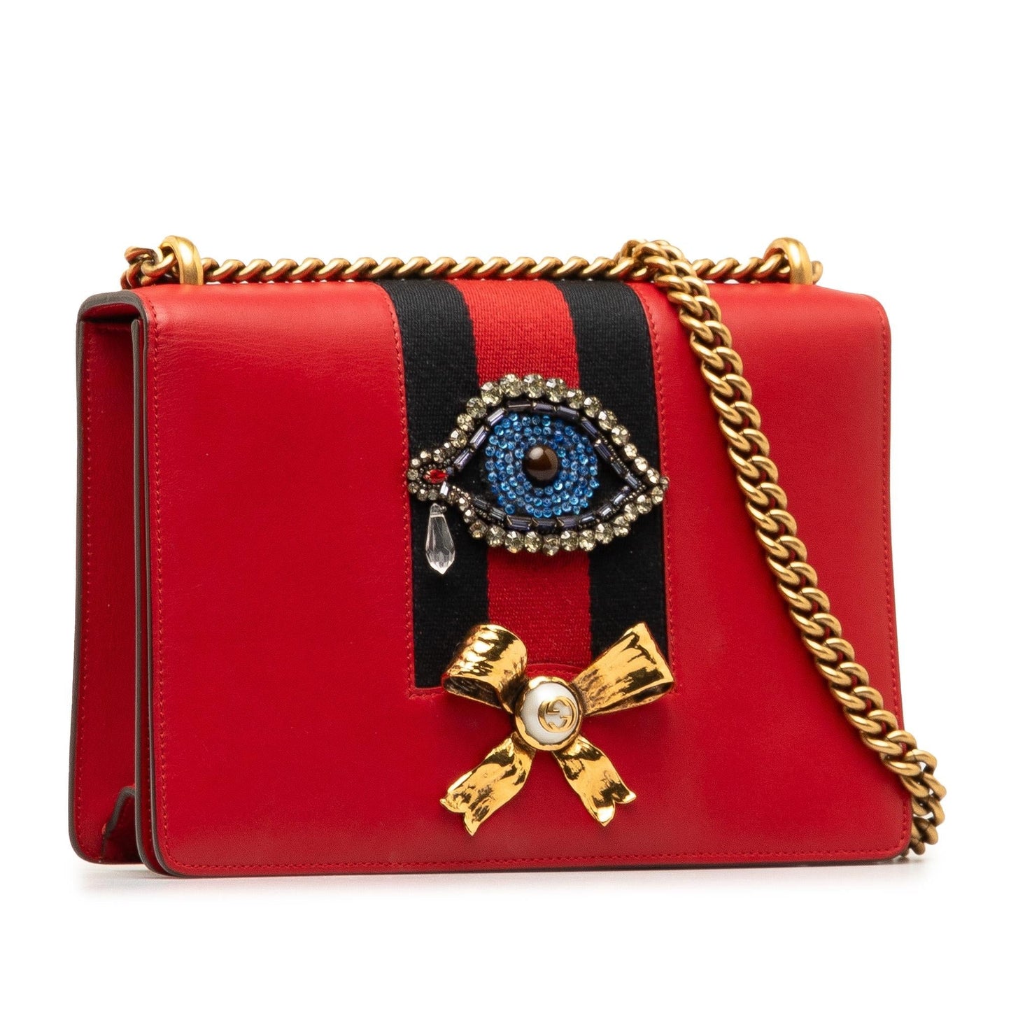 Gucci Web Peony Shoulder Bag (SqJUEA)