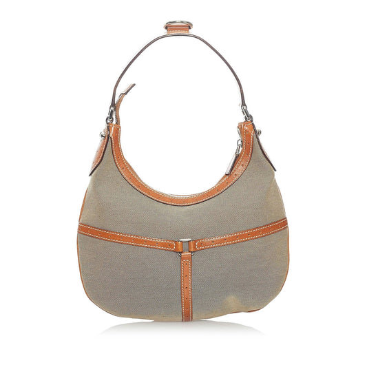 Gucci Web Reins Canvas Hobo Bag (30263)