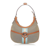 Gucci Web Reins Canvas Hobo Bag (30263)
