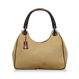 Gucci Wood Handle Canvas Handbag (zB1eEr)