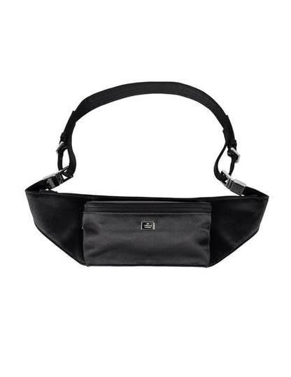 GUCCI LEATHER & NYLON MINI WAIST BAG