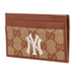 Gucci Yankees GG Canvas Card Case
