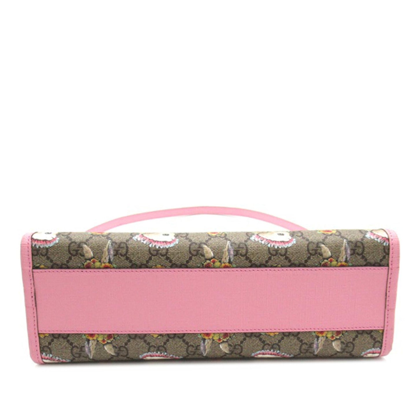 Gucci Yuko Higuchi GG Supreme Floral Rabbit Satchel (0nTePk)