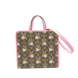 Gucci Yuko Higuchi GG Supreme Floral Rabbit Satchel (0nTePk)