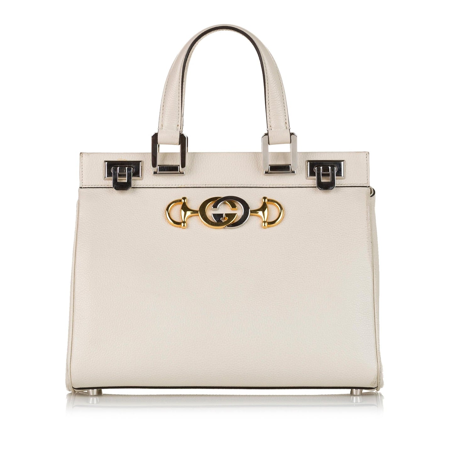 Gucci Zumi Leather Satchel (34344)