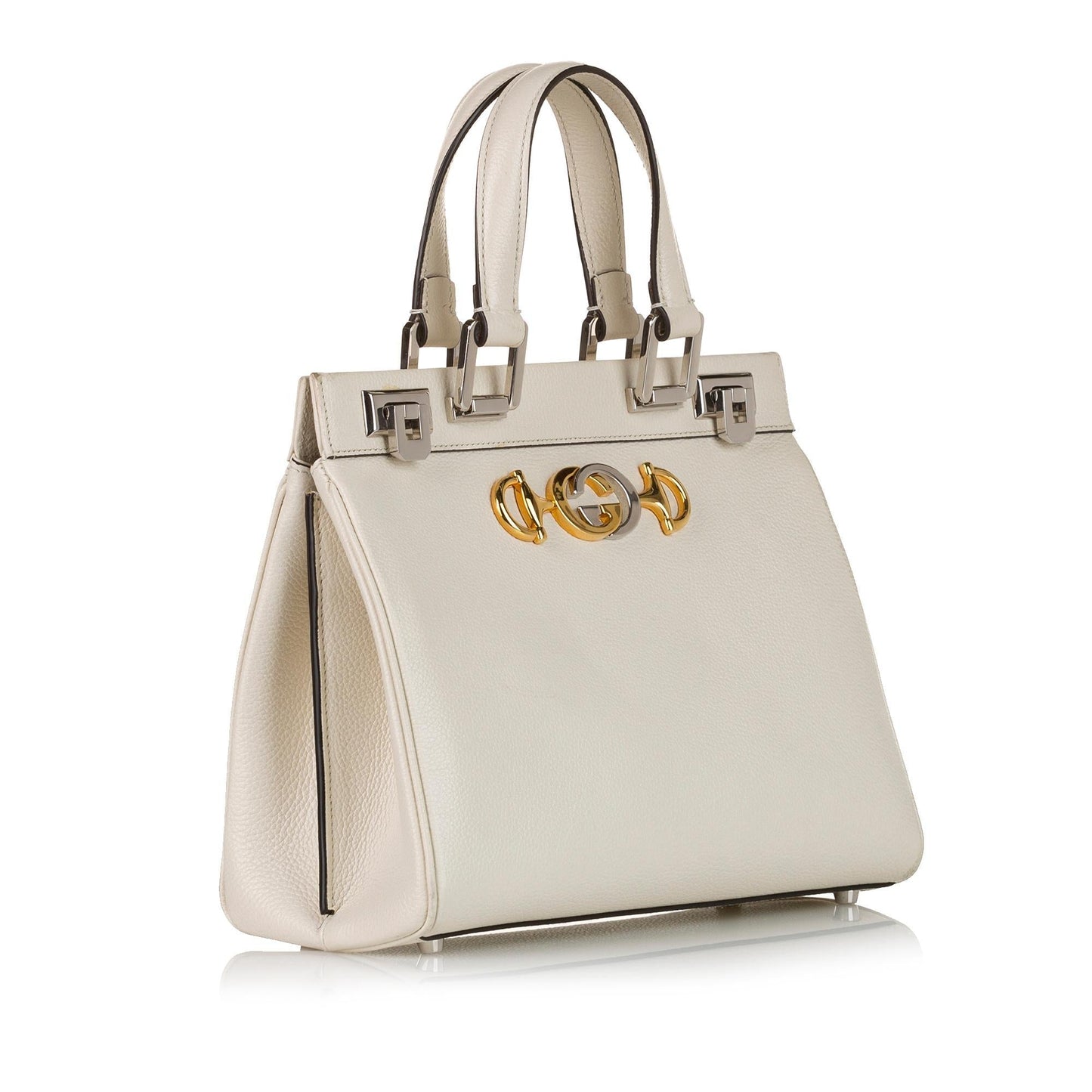 Gucci Zumi Leather Satchel (34344)