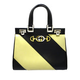 Gucci Zumi Leather Satchel (36788)