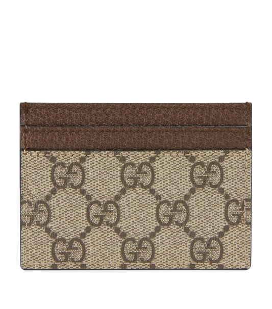 GUCCI GG OPHIDIA MONOGRAM CARD HOLDER