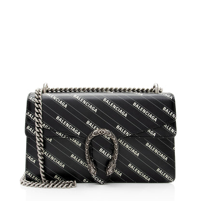 Gucci x Balenciaga Leather Dionysus The Hacker Project Small Shoulder Bag (SHF-qNmspE)