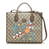 Gucci x Disney Small GG Supreme Donald Duck Satchel (18nIFQ)