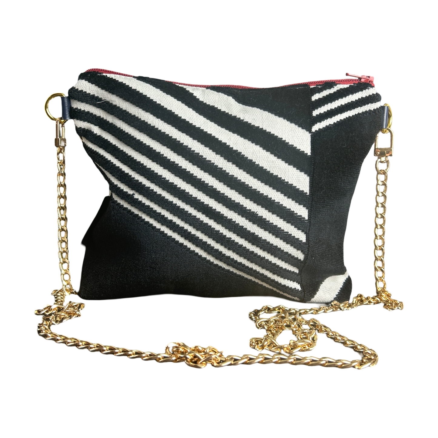 Floral Leopard   Silk Scarf Crossbody Bag