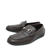 Gucci Brown Horsebit Moccasin Loafer 40